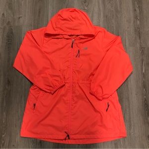New Balance Pinkish Orange Windbreaker Jacket Size 1X/1T